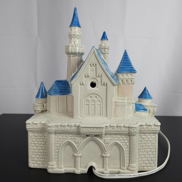 Disney - VTG Magic Kingdom Cinderella Castle Lot Sears 1988 Light-Up Castle - Picture 6 of 11